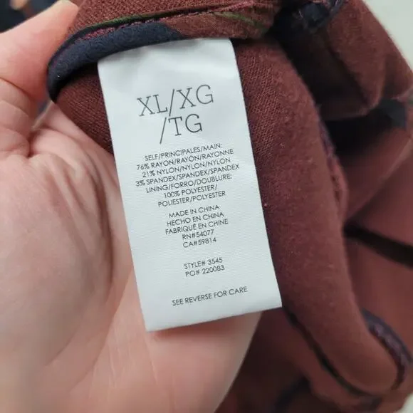 Cabi long boss jacket rust red blazer 3545 - Picture 8 of 8